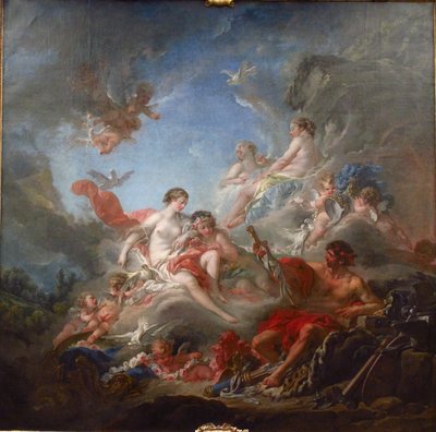 Las fraguas de Vulcano de François Boucher